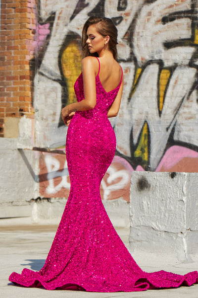 PS21207 HOT PINK – Yasmins Bridal