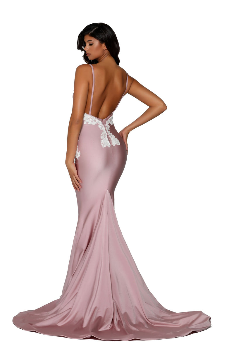 PS6303 MAUVE IVORY